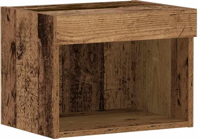 Produktbild von vidaXL TV-Schrankset mit LED Altholz 40 x 30 x 30 cm Holzwerkstoff