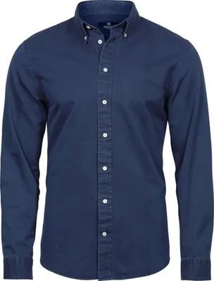 Immagine prodotto di Tee Jays Herren Langarm Casual Twill Hemd PC3550 (M) (Indigo)