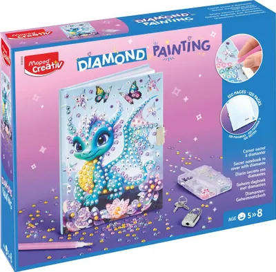Zdjęcie produktu dla Creativ Diamentowe Mozaiki pamiętnik MAPED