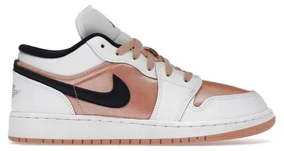 Produktbild von Jordan 1 Low White Light Madder Root (GS) - EU 38.5