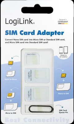 Image de LogiLink Dual SIM Card Adapter - Adapterkit für SIM-Karte