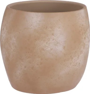 Produktbild von Mica Decorations Lester Blumentopf - H26 x Ø28 cm - Terrakotta - Cremefarben
