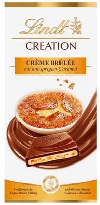 Produktbild von Lindt Creation Crème Brûlée Vollmilch Tafel 150g