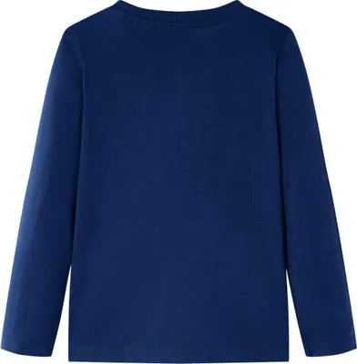 Produktbild von vidaXL Kinder-Langarmshirt Marineblau 116