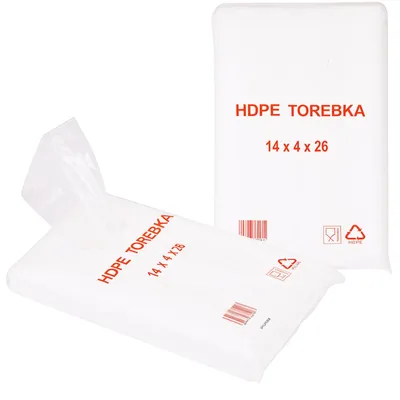 Produktbild von HDPE Beutel Frühstücksbeutel Folienbeutel 14x26 cm 800 Stück transparent lebensmittelecht Aufbewahren Verpacken
