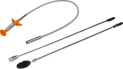 Produktbild von Pick-Up Werkzeug-Set McPower, 3-teilig, LED Pick-Up, Spiegel und Greifer