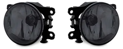 2x Nebelscheinwerfer NSW Schwarz Smoke H16 Birnen SET Links + Rechts für Renault – Produktansicht