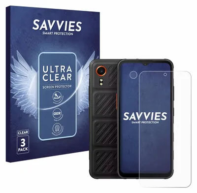 A product shot featuring a phone case, screen protector, and its packaging.