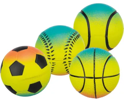 Produktbild von TRIXIE Neonball, schwimmt, Moosgummi, Ø 7 cm