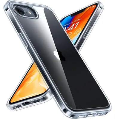 Produktbild von Schutzhülle für iPhone 16e Militärschutz Kratzfest Stoßfest Transparent
