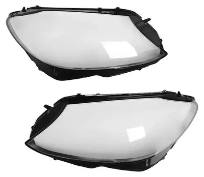 Productafbeelding van Koplampglazen, helder polycarbonaat, directe vervanging, set van twee
