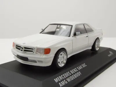 Image de Solido 421438241 Mercedes 560 SEC AMG Widebody 1990 blanc 1:43