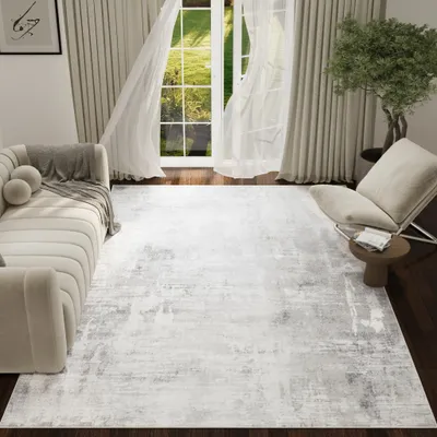 Produktbild von Tapiso Teppich ASH Kurzflorteppich, rutschfest, pflegeleicht, modern 200 x 300 cm