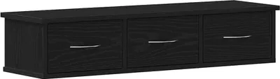 Zdjęcie produktu dla vidaXL Szafka ścienna o wyglądzie czarnego dębu 88x26x18,5 cm materiał drewnopochodny