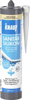 Produktbild von Knauf Sanitär Silikon bahamabeige 300 ml