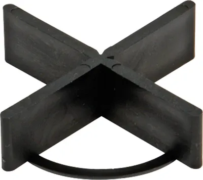 Produktbild von HaWe Kunststoff-Fugenkreuze 507.05, Verlegehilfe, Abstandhalter für Bodenplatten, 5mm - 100 Stück