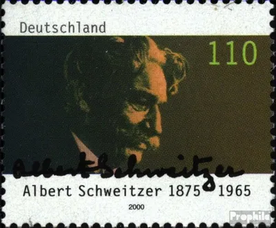 Produktbild von Briefmarken BRD (BR.Deutschland) 2000 Mi 2090 (kompl.Ausg.) postfrisch Albert Schweitzer
