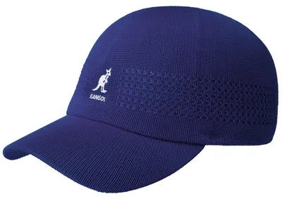 Kangol gestrickte Sommer Baseball-Cap Tropic Ventair in blau