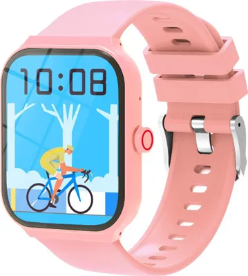 Produktbild von INF Multifunktionale Smartwatch mit Bluetooth-Anruffunktion und Gesundheitsüberwachung Rosa