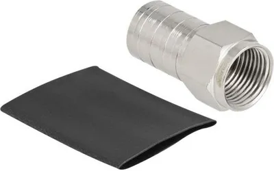 Obrázok produktu pre DELOCK F Stecker zum Crimpen RG-6 mit passendem Schrumpfschl