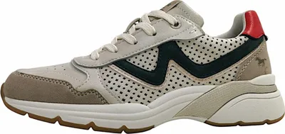 Immagine prodotto di Mustang scarpe da donna scarpe sportive stringate beige tempo libero, numero di scarpe: 39 EU
