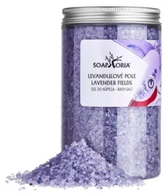 Produktbild von SOAPHORIA Badesalz Lavendelfeld 450 g