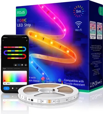 Image de NOUS F4 5m, Wi-Fi, Tuya, RGBIC