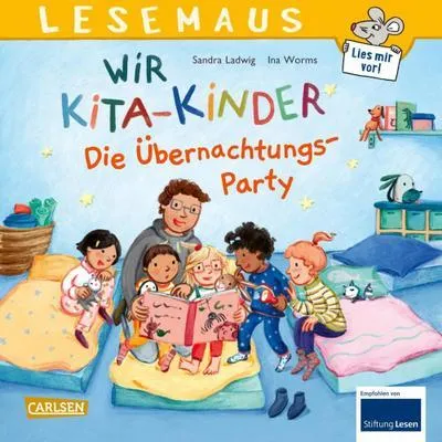 Produktbild von LESEMAUS 166: Wir KiTa-Kinder - Die Übernachtungs-Party