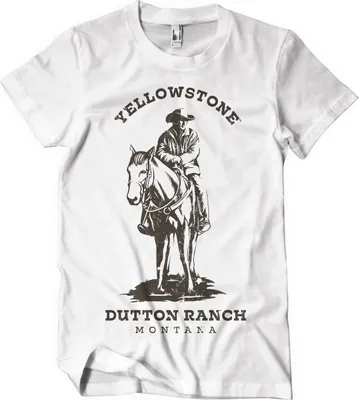 Produktbild von Yellowstone Rancher T-Shirt - X-Large - White