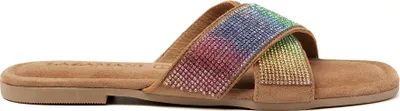 Produktbild von Lazamani Lexi Damen Wildleder-Pantoletten Multi Größe 40