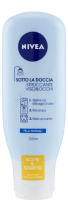 Productafbeelding van Nivea make-up remover voor onder de douche, 150 ml, geschikt voor normale tot gemengde huid
