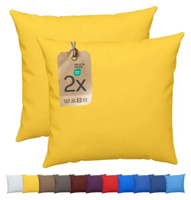 Produktbild von etérea Jersey Kissenbezug Baumwolle 80x80 cm