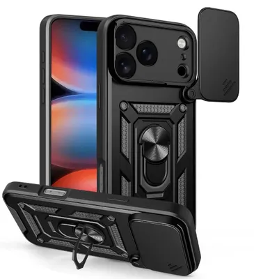 Produktbild von Techsuit – CamShield Series Schutzhülle für iPhone 17 Pro – schwarz