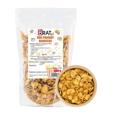 Obrázok produktu pre Grilovaná pražená fazuľa 500g Brat.pl