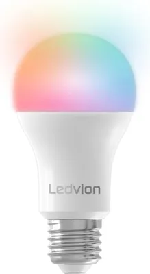 Produktbild von Ledvion SMART RGB + CCT E27 LED Lampe Dimmbar Gold Bluetooth 7W Wi-Fi