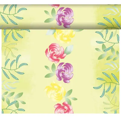Produktbild von DUNI Dunicel Tischläufer Soft Tropics 0,4x24m
