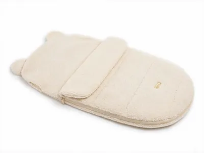 Produktbild von Universal Fußsack für Kinderwagen und Buggy Ecru, Übergangsfußsack für Frühling und Herbst, Leichter Baby Frühlingsfußsack, 90 cm