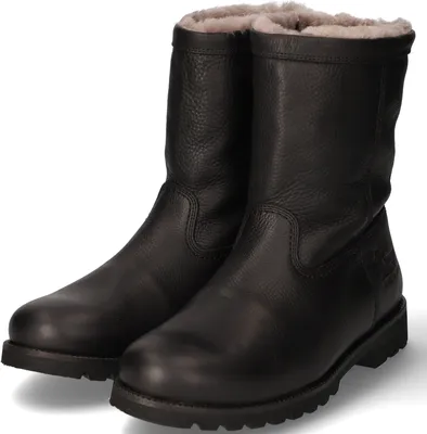 Productafbeelding van Panama Jack enkellaarsjes FEDRO IGLOO C3, heren, glad leer, zwart, maat: 47
