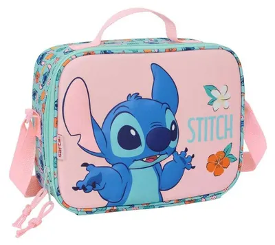 Immagine prodotto di Safta Stitch, borsa per il pranzo 3D, rosa, per bambini, rosa, taglia unica