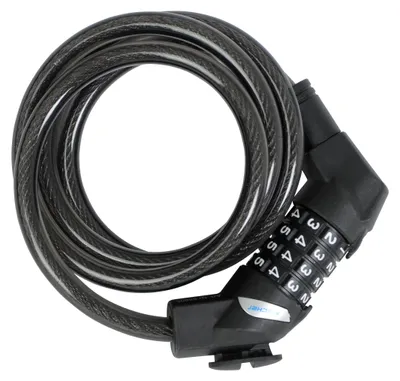 Productafbeelding van FISCHER 85906, kabelslot voor fiets, lengte: 1.200 mm, zwart