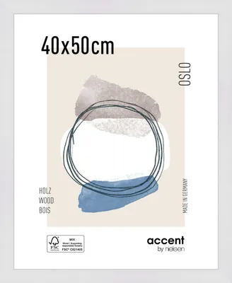 Produktbild von accent by nielsen Holz Bilderrahmen Oslo, 40x50 cm, Weiß