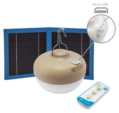 Obrázek produktu pro Cherry Solar stolní a závěsná lampa s akumulátorem, přenosná
