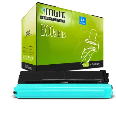 Produktbild von 1 Mehrwegtoner kompatible Lasertoner ersetzt Brother TN-329C Cyan