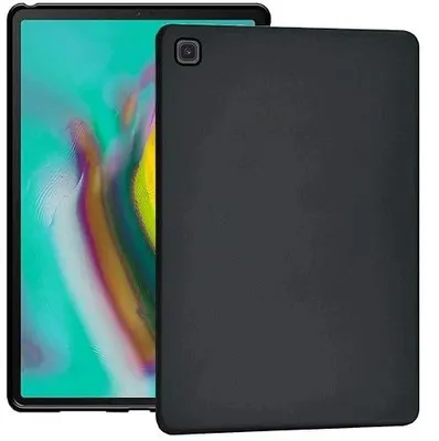 Zdjęcie produktu dla Etui do samsung galaxy tab S5E 10.5 silikonowe czarne ochronne
