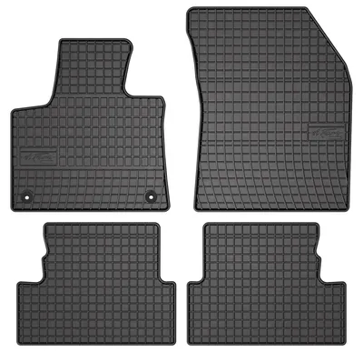 Zdjęcie produktu dla Dywaniki gumowe do Peugeot 3008 II 2016- (crossover) – 4 szt., czarne, dopasowane – Wielganizator SolidPRO