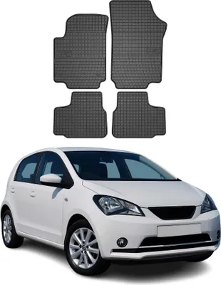 Produktbild von 2011-2025 Seat Mii Fußmatten TPE Schwarz 4 tlg