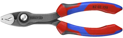 Imagen del producto de Pinza de agarre frontal TwinGrip 82 02 150 (roja/azul, longitud 150 mm)