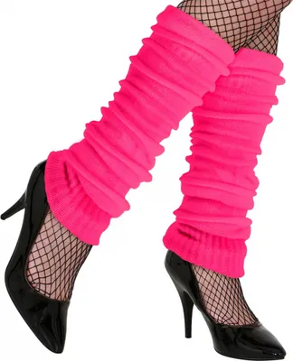 Produktbild von 80er Jahre Stulpen Neon-Pink