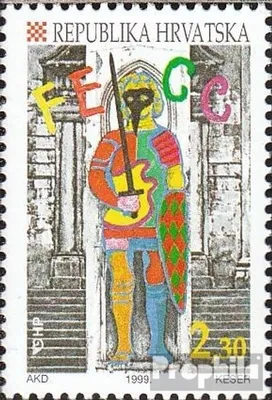 Produktbild von Briefmarken Kroatien 1999 Mi 505 (kompl.Ausg.) postfrisch Vereinigung Karnevalsstädte