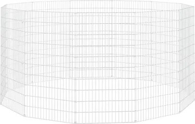 Produktbild von vidaXL Freilaufgehege für Tiere 12-teilig 54x100 cm Verzinktes Eisen